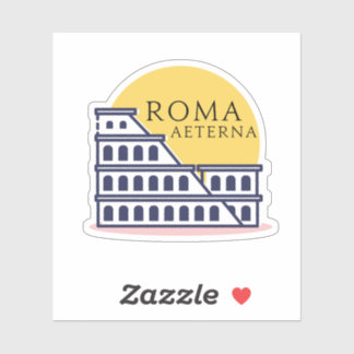 Roma Aeterna - Pegatina de Roma