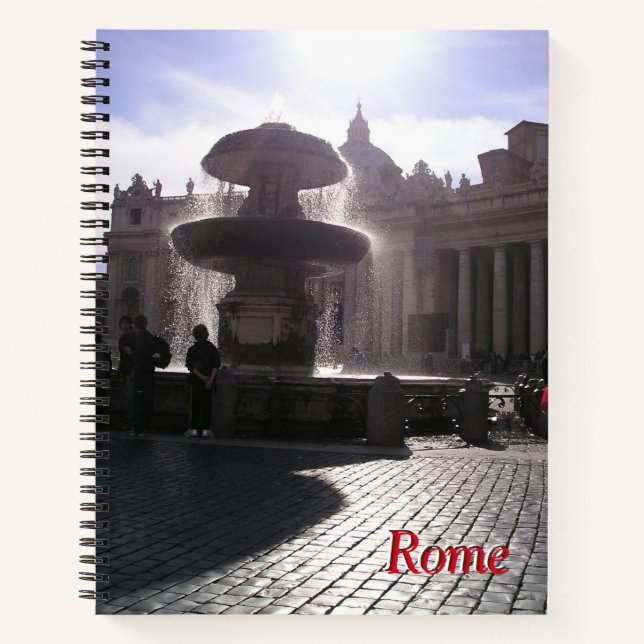 Roma, Ciudad del Vaticano. Cuaderno (Anverso)