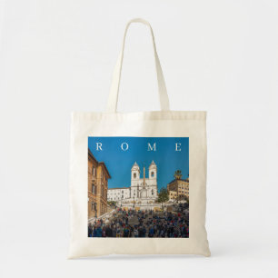 Roma Escalinata Española vista a la bolsa de tosc
