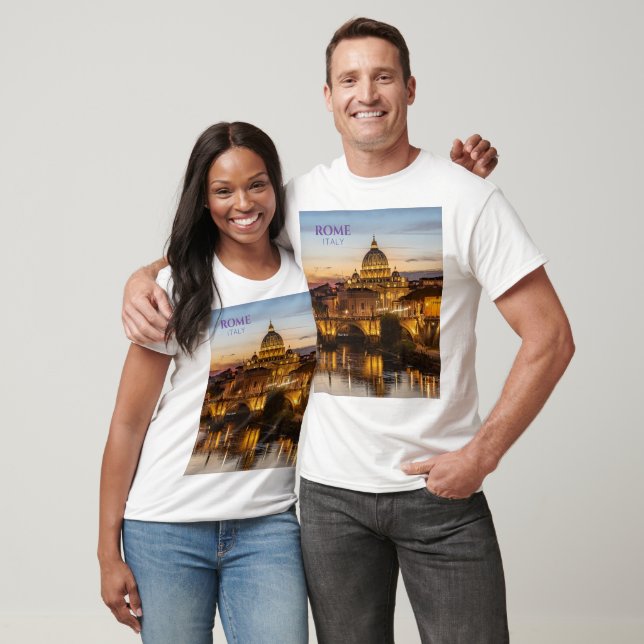 Roma Italia camisetas escénicas hombres regalo de  (Unisexo)