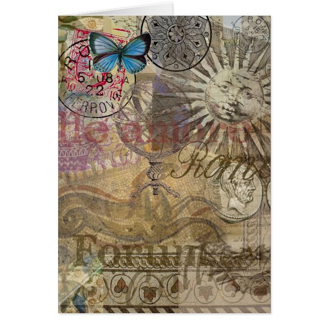 Roma Italia Ciudad de vacaciones de viaje (Frente)