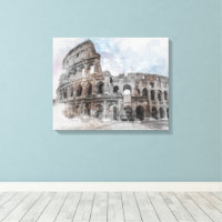 Roma Italia Colosseum Viaje Arte Vintage