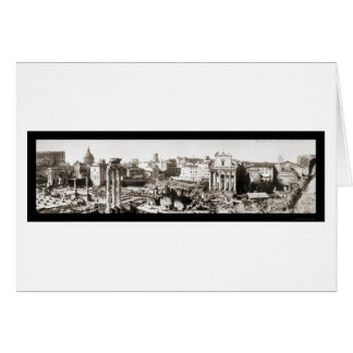 Roma, Italia Foto del Foro 1909