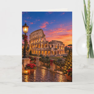 Roma Italia Navidad en Blanco