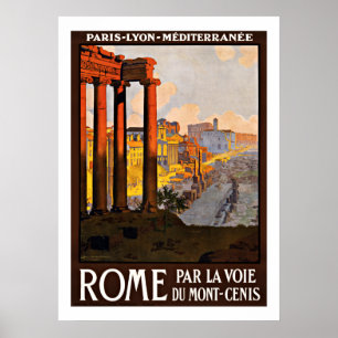Roma Italia: Posters de viajes de época