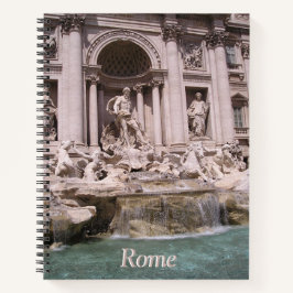 Roma, la Fontana di Trevi. Cuaderno