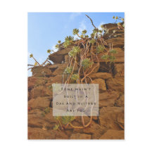 Roma no fue construida en una postal del día