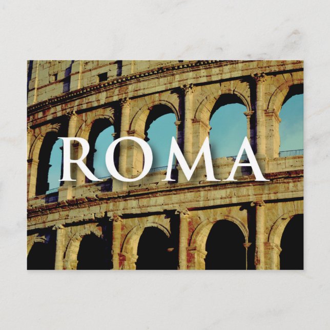 Roma Postal Italia Europa Wanderlust (Anverso)