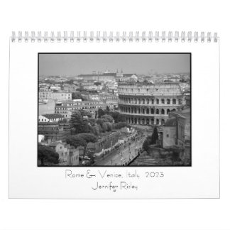 Roma y Venecia, Italia - Calendario 2025