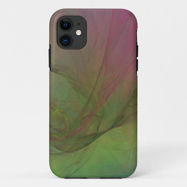 "Romance" arte abstracto iPhone 5 funda (Reverso)