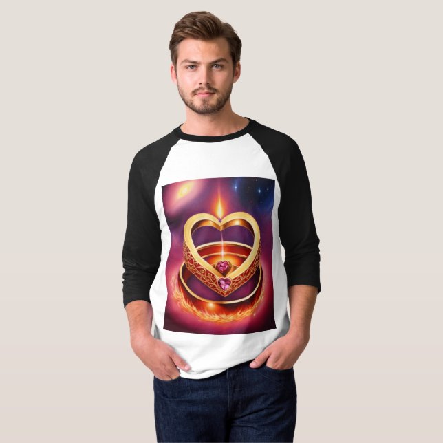 Romance celestial: Camisetas de los sueños de agua (Anverso completo)