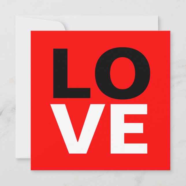 Romance de amor de fondo rojo único (Anverso)