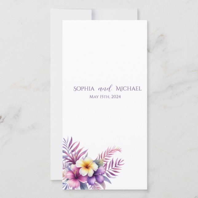 Romance de la isla de las acuarelas - Programa de  (Anverso)