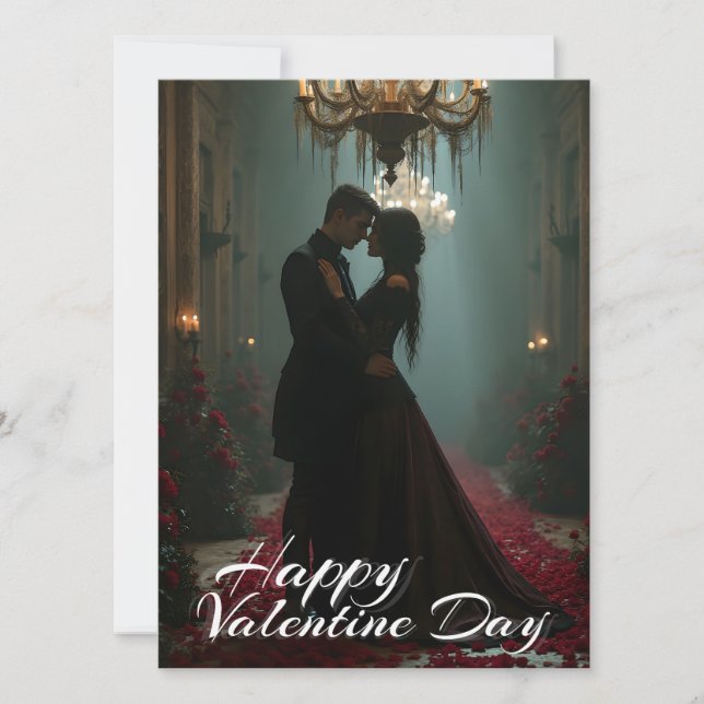 Romance en el Salón de Rosas para El día de San Va (Anverso)