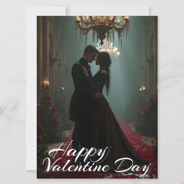 Romance en el Salón de Rosas para El día de San Va (Anverso)