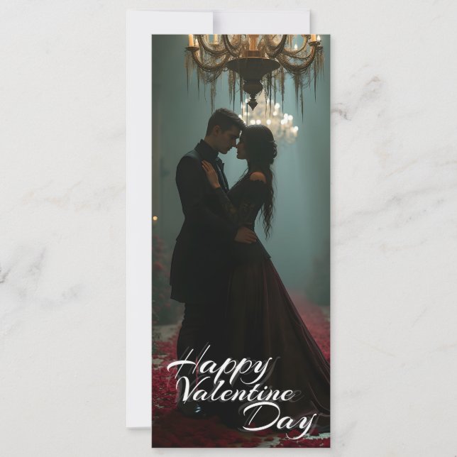 Romance en el Salón de Rosas para El día de San Va (Anverso)