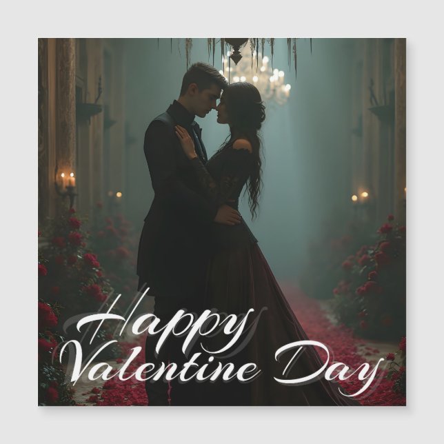 Romance en el Salón de Rosas para El día de San Va (Anverso)