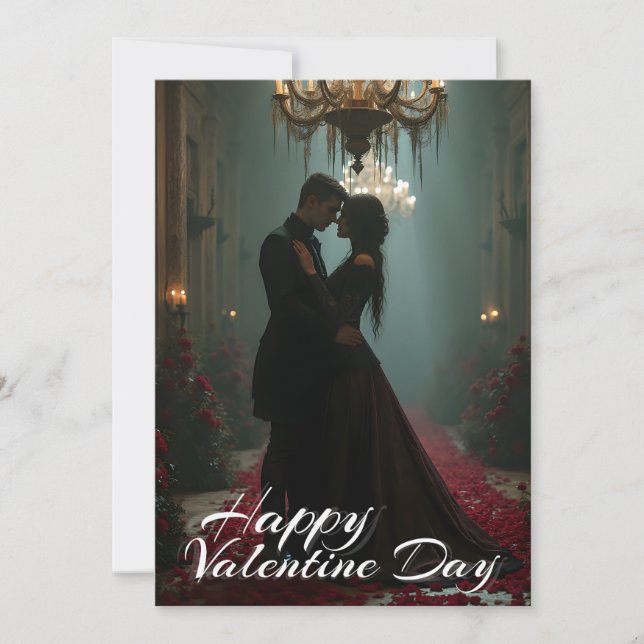 Romance en el Salón de Rosas para El día de San Va (Anverso)