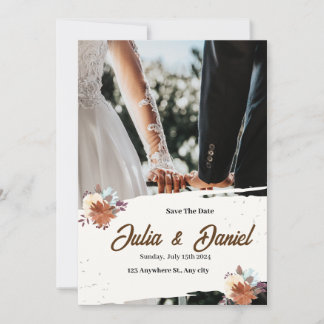 Romance en Rubor Garden: Elegante invitación a la