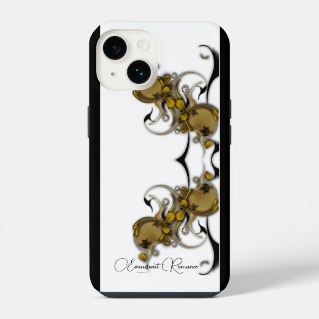 "Romance Evanescente", Funda para Apple iPhone 14 (Reverso )