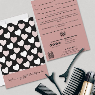Romance Hair Styles Febrero Certificado de regalo