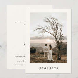 Romance Moderno del Desierto Bohemo | Invitación d