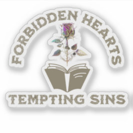 Romance Reader Bookish Pegatina