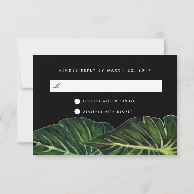 Romance tropical / RSVP (Anverso)