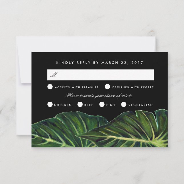 Romance tropical / RSVP (Anverso)