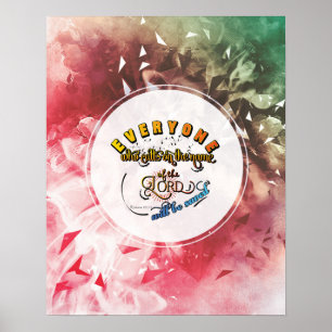 Romanos 10: 13 versos biblias regalos de arte de e