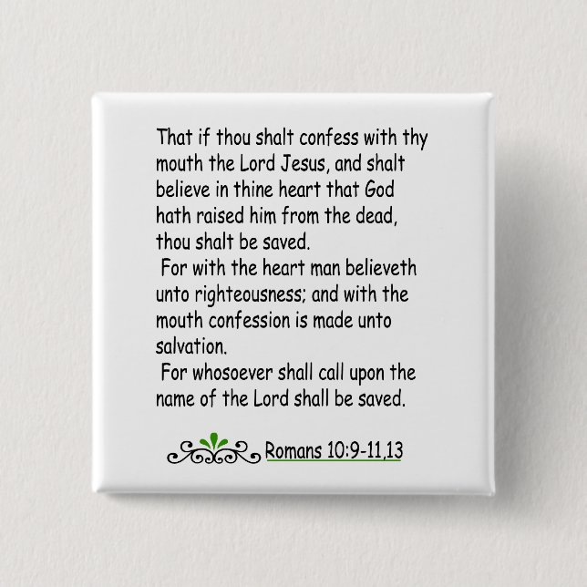 Romanos 10: botón 9-11,13 (Anverso)