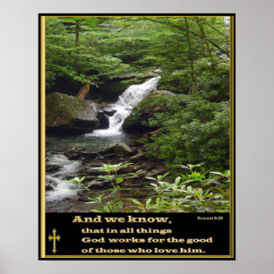 Romanos 28 cristianos posters