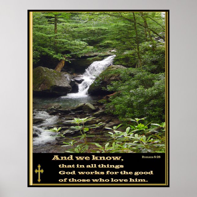 Romanos 28 cristianos posters (Frente)