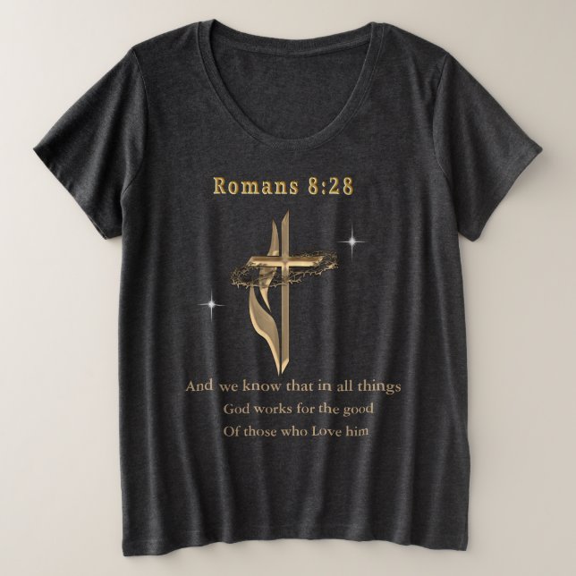 Romanos 8:28 (Anverso del diseño)