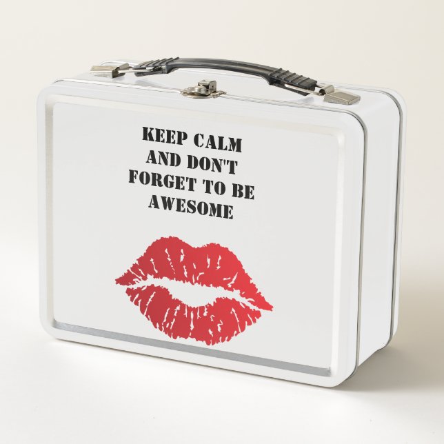 Romantic chic luxe red lips (Anverso)