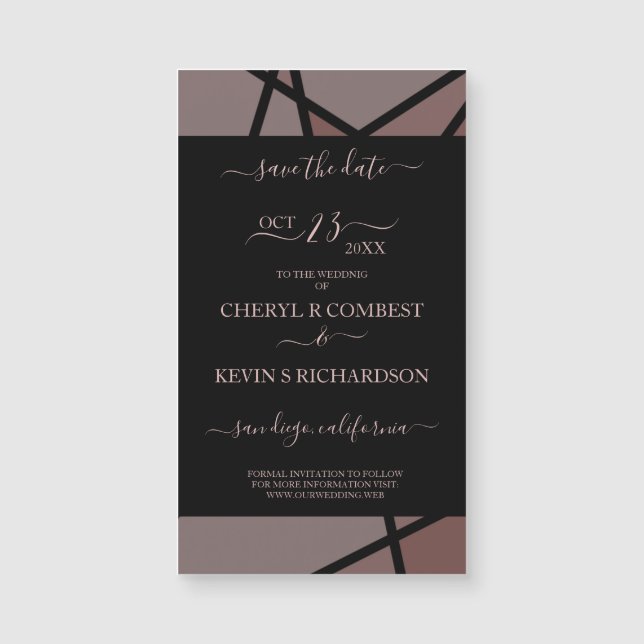 Romantic Stained Glass Imitation for Wedding (Anverso)