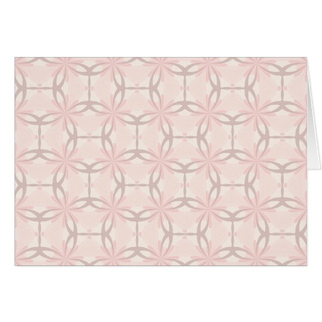 Romantic Tracery in Pink (Anverso (Horizontal))