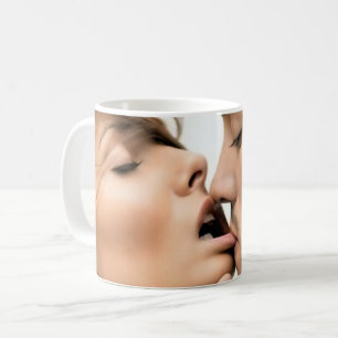 Romántica Besada Mug - Copa de café clásico de 11 