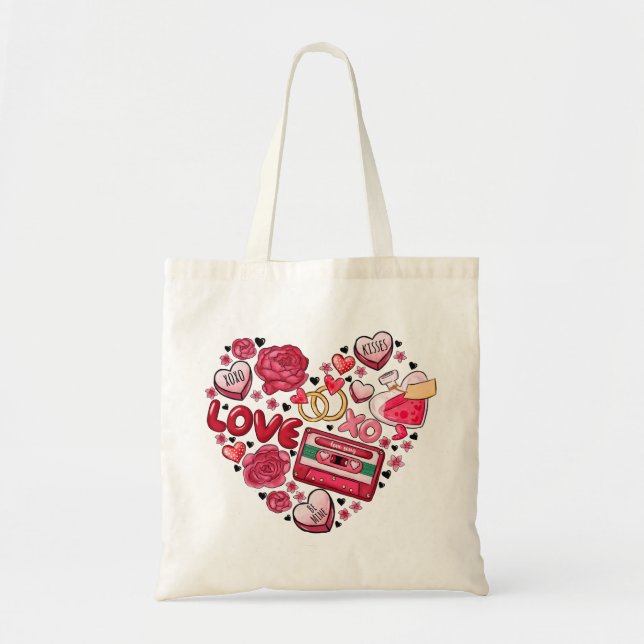 Romántica bolsa de San Valentín para el té - Agrad (Frente)