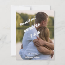 Romántica "Mensaje en una Botella" Invitación de C