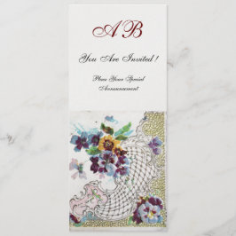 ROMANTİCA Programa de Boda Floral Blanca Rosa