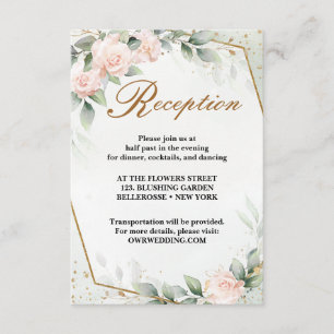 Romántica Rubor Floral Eucalyptus Boda Recepción