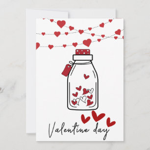 Romántica tarjeta de San Valentín   Amor personali