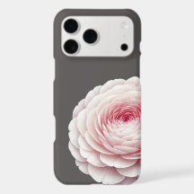 Romántico cálido carmesí floral de carbón