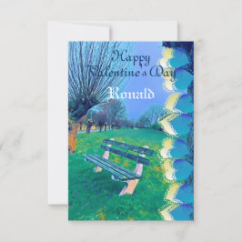 Romántico Feliz San Valentín Barrido Corazón Acuar