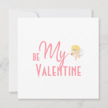 Romántico Minimalista ser mi Valentín