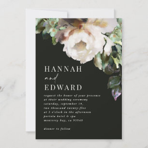 Romántico, monótono, rústico y elegante matrimonio