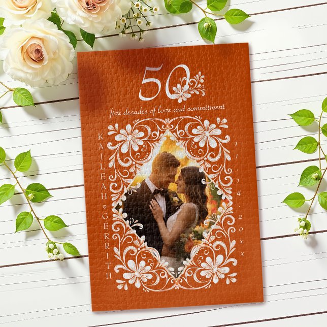 Romántico rompecabezas de foto naranja quemada 50  (Subido por el creador)