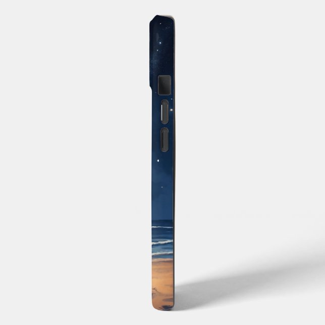 Romántico Starry Night Couple iPhone 15 Funda (Reverso / Izquierda)