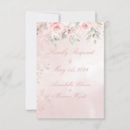 Románticos Rosas de Rubor Pink Secret Garden RSVP